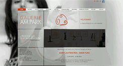 Desktop Screenshot of galerieamparkfrankfurt.de